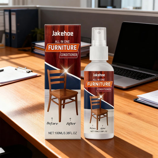 All-In-One Wood Furniture Cleaner & Conditioner – Restores Shine & Protects Surfaces (100 ml)