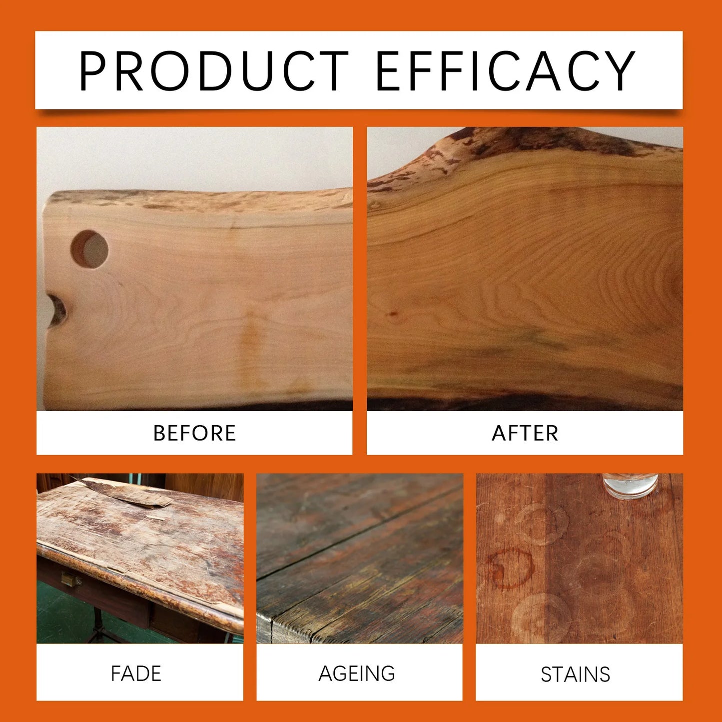 All-In-One Wood Furniture Cleaner & Conditioner – Restores Shine & Protects Surfaces (100 ml)